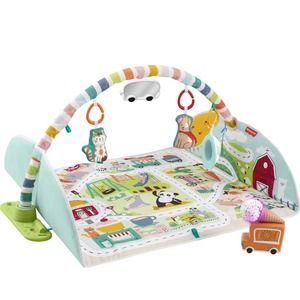 Fisher-Price Large Activity City Gym To Jumbo Playmat